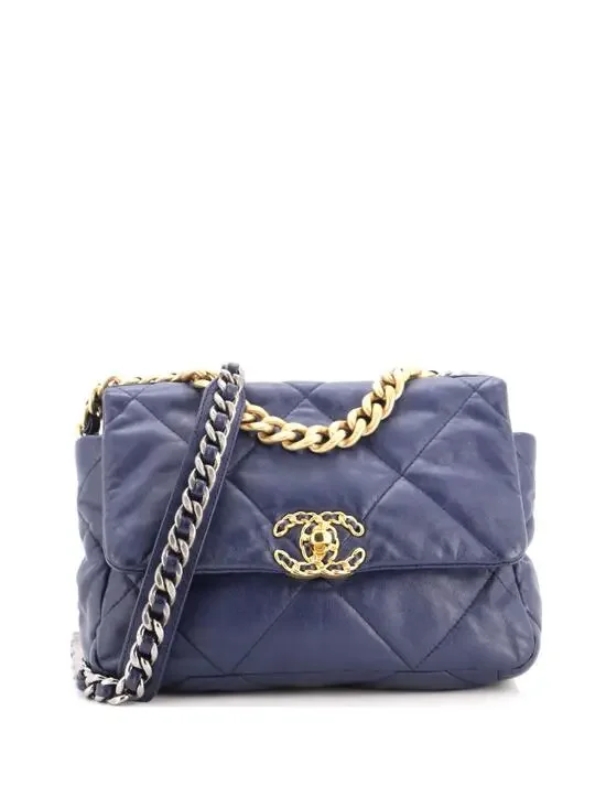 Chanel 19 Flap Bag Quilted Leather #328622C49B