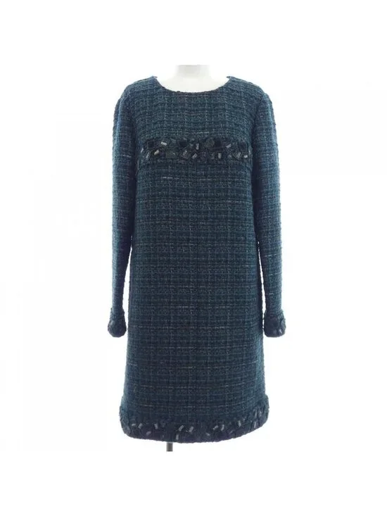 Chanel Dress Green