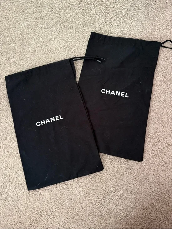 CHANEL dust bags set of 2