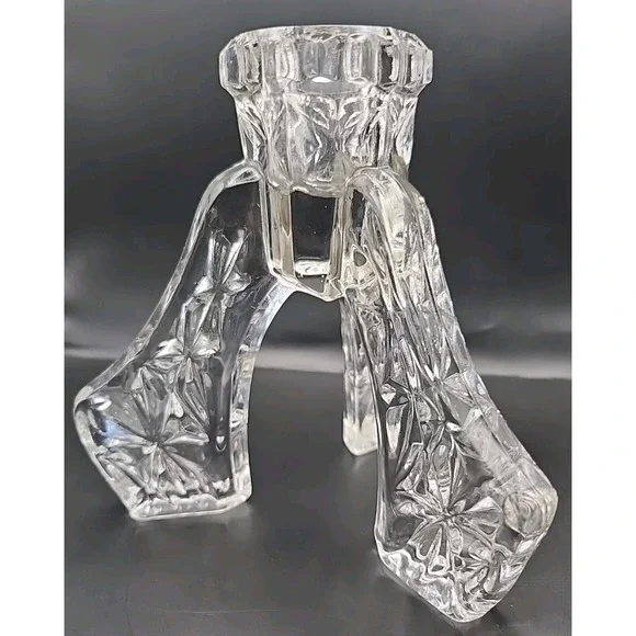 VINTAGE Libochovice Art Deco‎ Candlestick Nice!~
