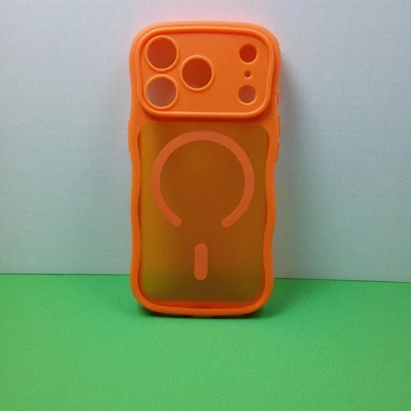 Phone Case for an iPhone 17 Pro, MagSafe New Orange
