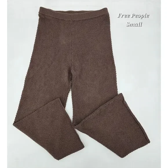 Free People FP Beach Cottagecore‎ Minimalist Hailee Knit Pants
