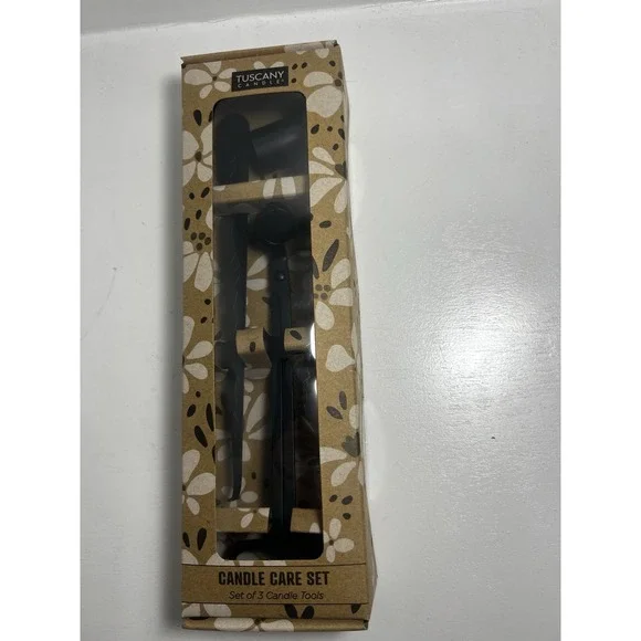 Tuscany Candle Set Of 3 Candle Tools New In Box!