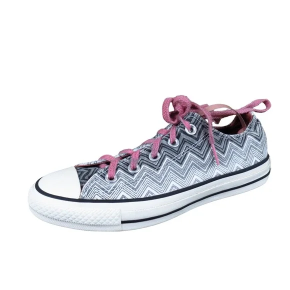 Converse Chuck Taylor All Star Missoni‎ Women Shoe Size 6 Lifestyle Black White