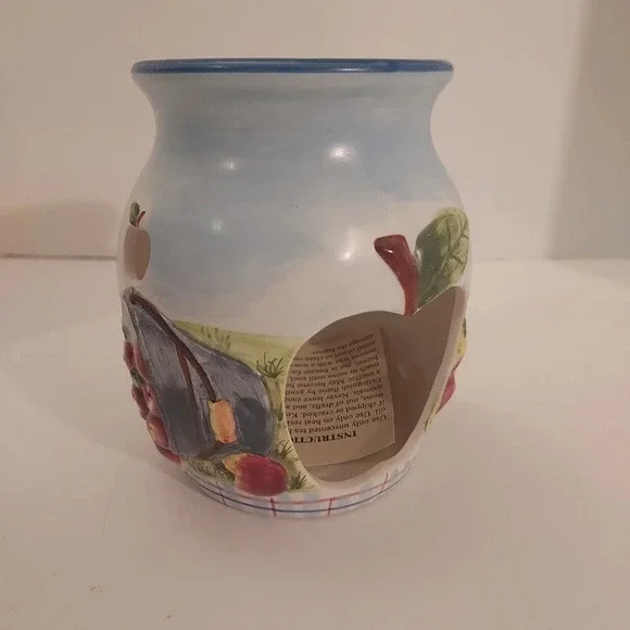 Yankee Candle Michael Sparks Apple Design Tart/Wax Warmer
