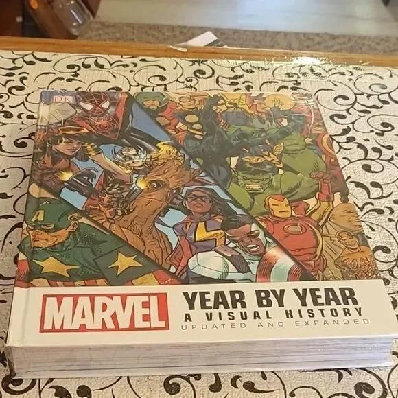 Marvel Year  by Year Book
