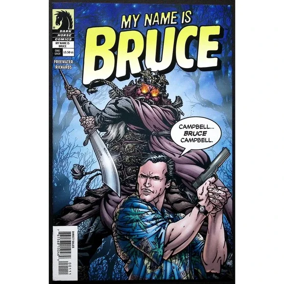 Dark Horse Comic My Name Is Bruce #1 One‎ Shot Movie Companion Bruce Campbell