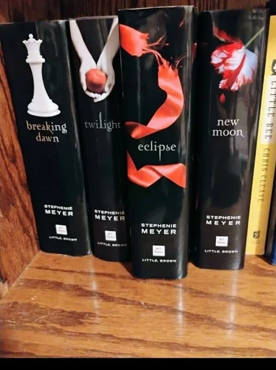 Twilight Series Decorative Book Set - Black & Red Hard Cover