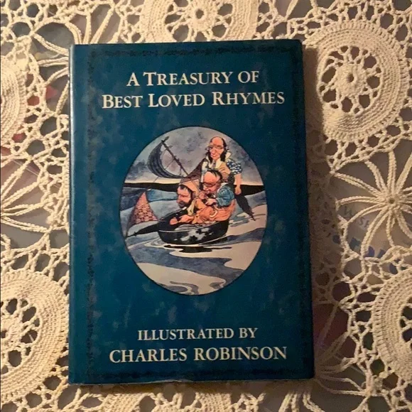 Vintage A TREASURY OF BEST LOVED RHYMES