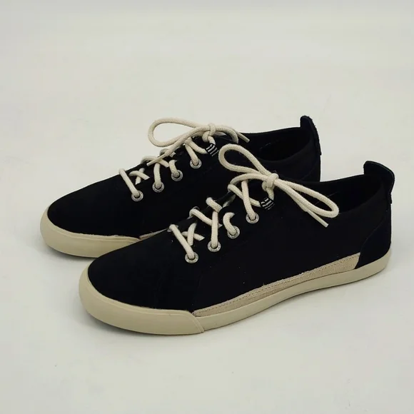 NWOT Black Suede/Canvas Combo Keds Sneakers‎ Women's Size 7.5
