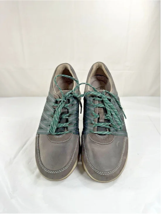 Dansko Women's Shoe Gabi Size 37 Athletic Work Sneaker Gray Green