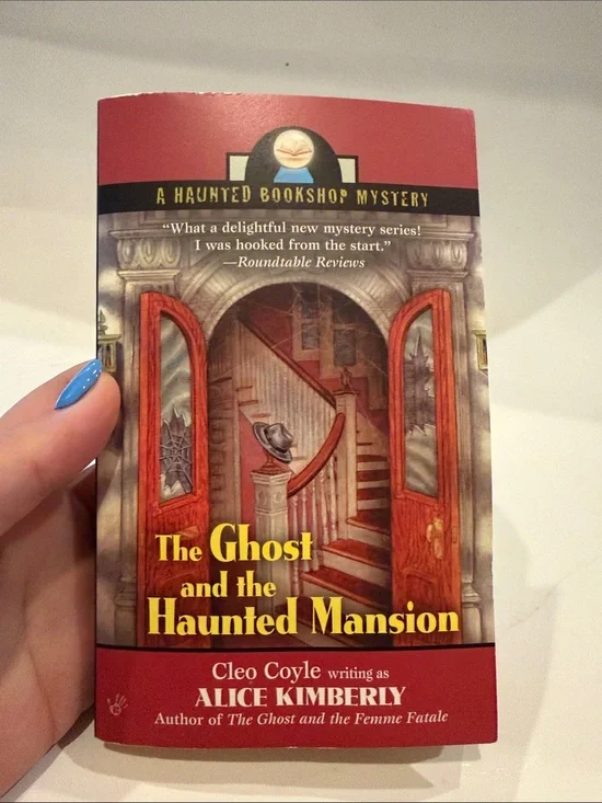 Alice Kimberly The Ghost and the Haunted Mansion Book - Red Cover Paperback