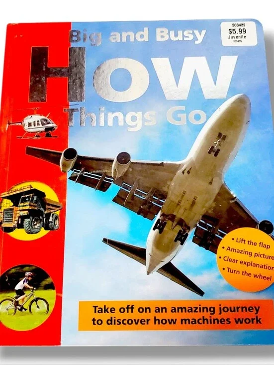 Big and Busy, How Things Go, Russell, Holly Book