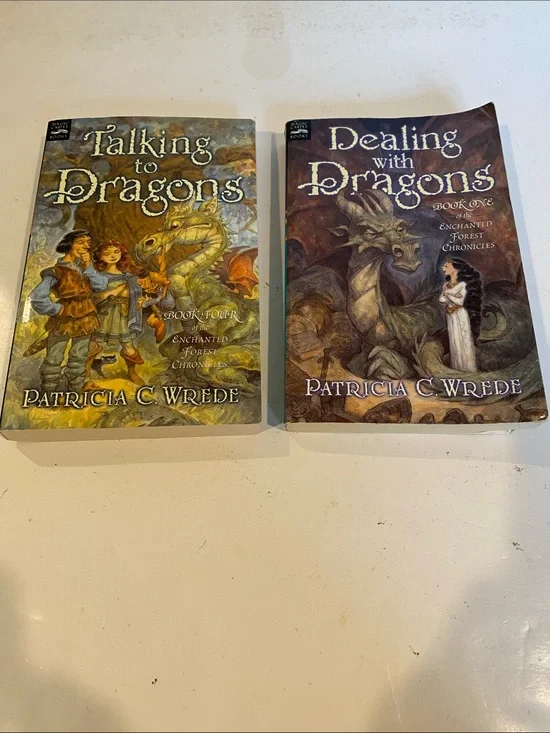Set of 2 Children’s Dragon Books