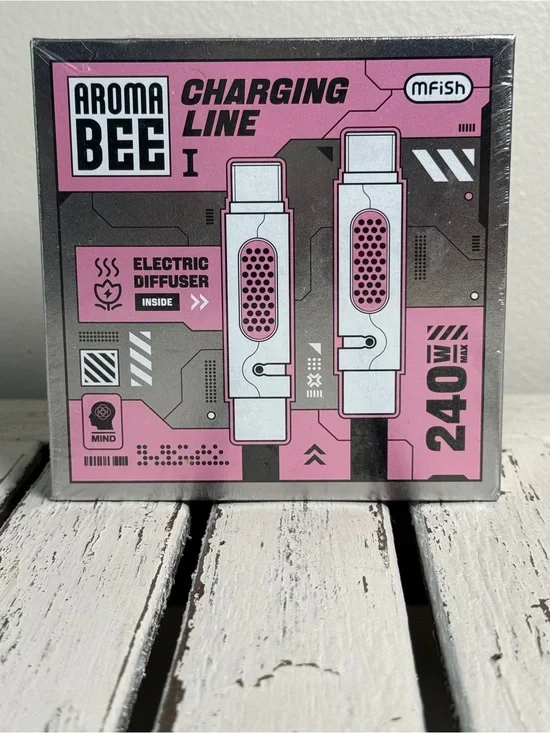 Aroma Bee Charging Line 240W USB-C Fast Charging Cable with Diffuser