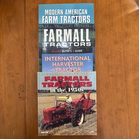 Farmall Tractor‎ Books Lot of 4 International Harvester Modern American Tractors