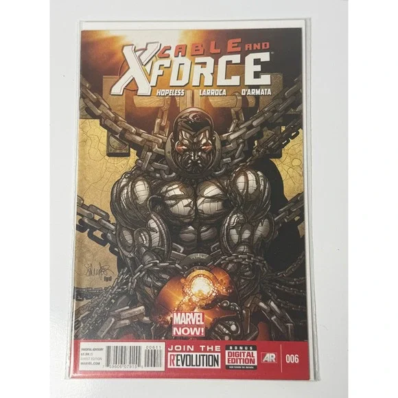 Marvel Now Cable and X-Force 6 2013 Colossus Cover Salvador Larroca X-Men Comic