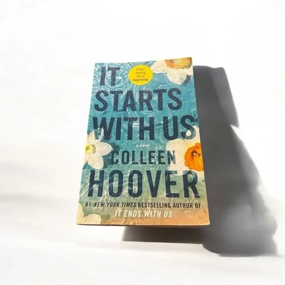 It Starts With Us by Coleen Hoover paperback