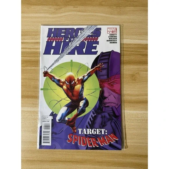 Marvel Comics Heroes for Hire Target: Spider-‎ Man #6 Modern Age 2011