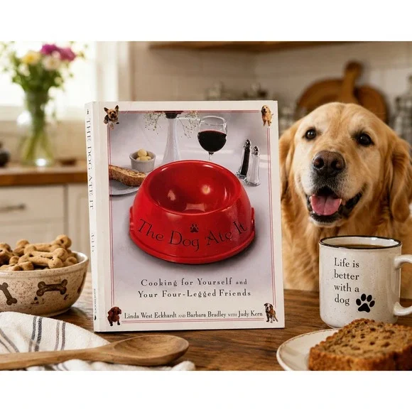 The Dog Ate It Cookbook Dog Recipes Eckhardt Bradley 2006 First Printing