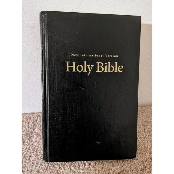 NIV Holy Bible New International Version Black‎ Hardcover Zondervan