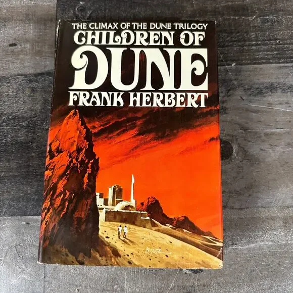 Children‎ of Dune Frank Herbert Hardcover 1976 Book Club Edition Berkley