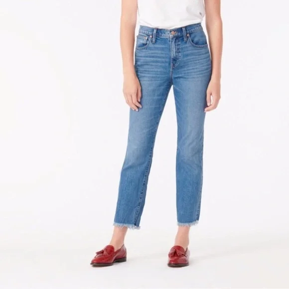 J. Crew Slim‎ Boyfriend Jeans Women's Size 30 (Tag 30 34x28) Classic Broken In
