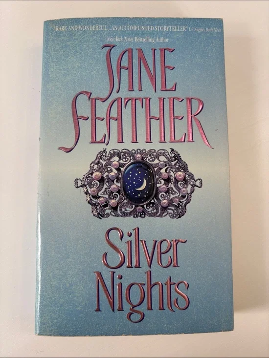 Silver Nights by Jane Feathers paperback book historical romance