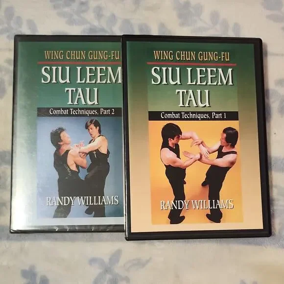 Randy Williams Wing Chun Gung-Fu Siu Leem Tau Combat Techniques DVD Parts 1 & 2