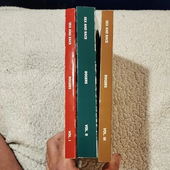 Sex and Race Vol I-III by J.A. Rogers (PB Set)