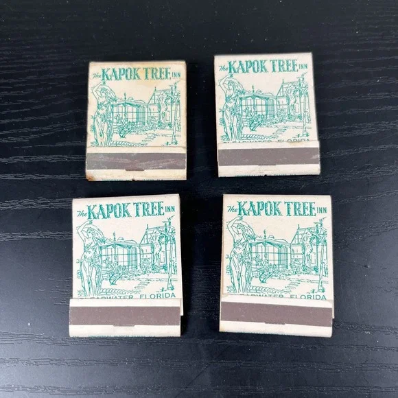 The‎ Kapok Tree Inn Matchbook with flaws