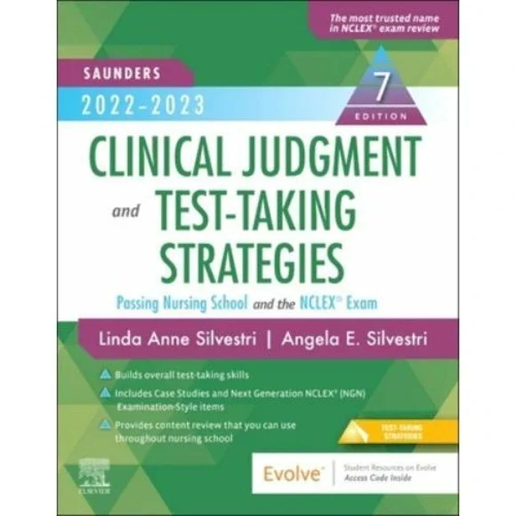 Saunders 2022-2023 Clinical - Paperback, by Silvestri Linda Anne - New h