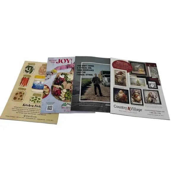 Lot of 4 Magazines Home Decoration Farmhouse Hobby Decor