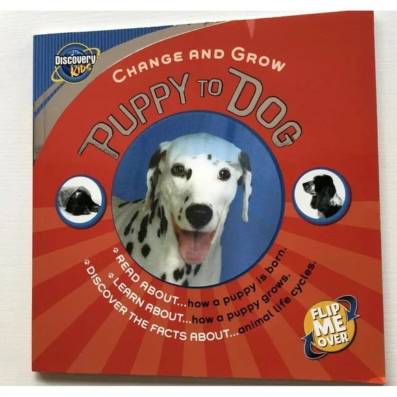 CHANGE AND GROW: PUPPY To DOG DISCOVERY KIDS/CHANGE & Grow Kitten‎ To Cat 2 In 1