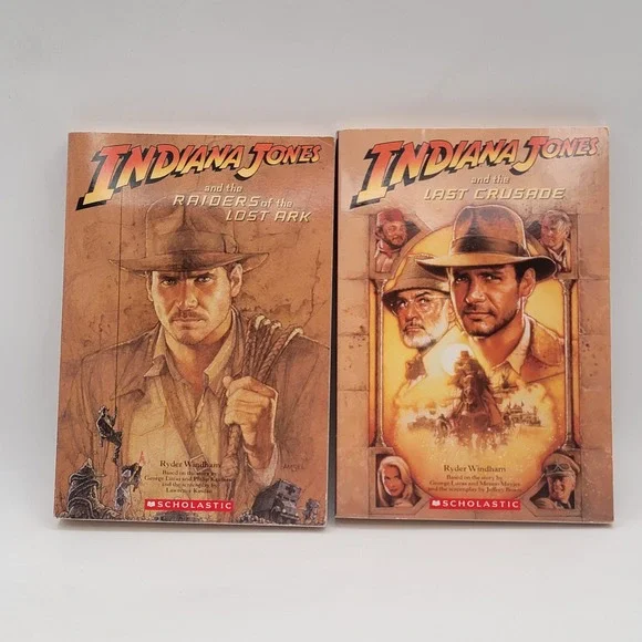 Ryder Windham Indiana Jones Raiders & Last Crusade Paperback 1st Printing‎ Good