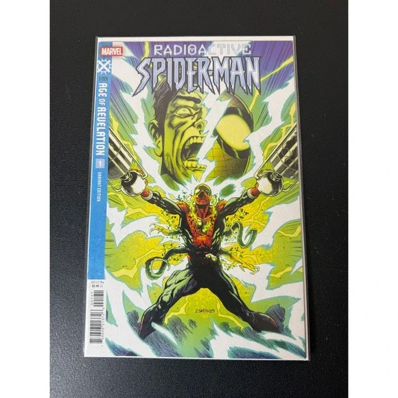 Radioactive Spider-Man 1 Age of Revelation‎ Variant Edition Marvel Comic 2023