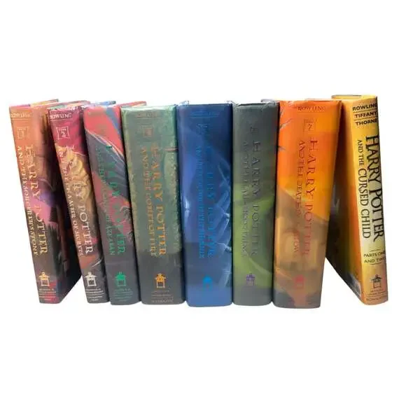 Harry Potter 8-Book Hardcover Box Set Collection by J.K. Rowling