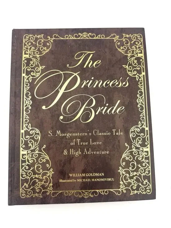 THE PRINCESS BRIDE by William Goldman Deluxe Edition Illustrated Hardcover