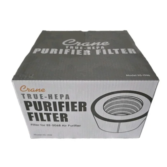 Crane True-Hepa Purifier Filter for EE-5068 Air Purifier New. Model HS-1946