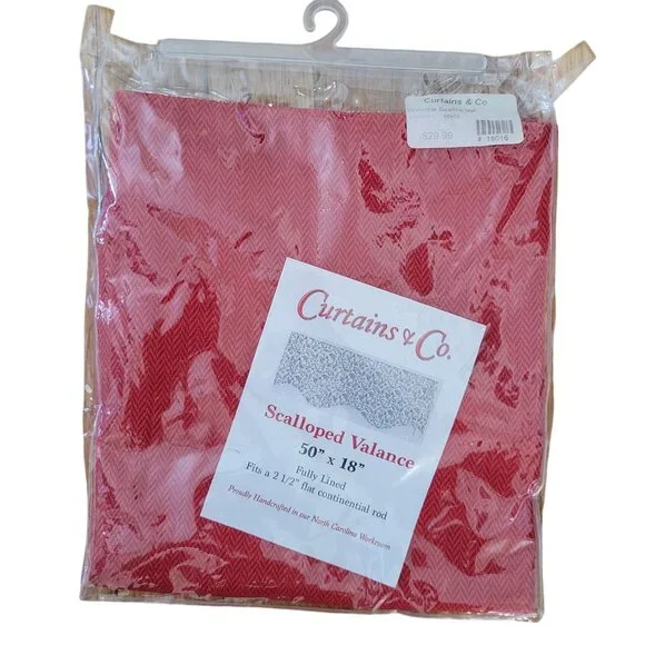 Curtains Co Scalloped Valance 50