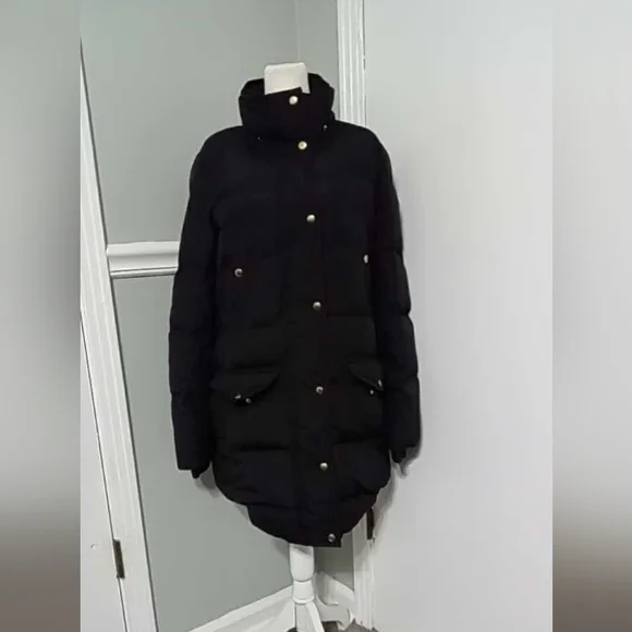 J.Crew Puffer Down Coat Sz M Womens