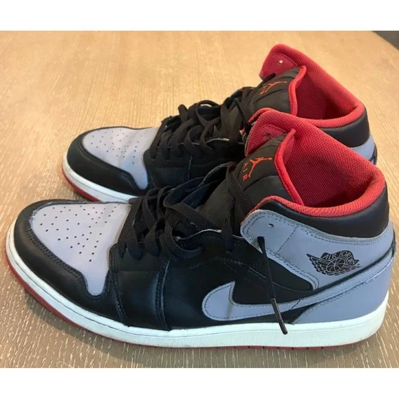 Nike Shoes Air Jordan 1 Mid Bred Shadow Mens 12 DQ8426 006