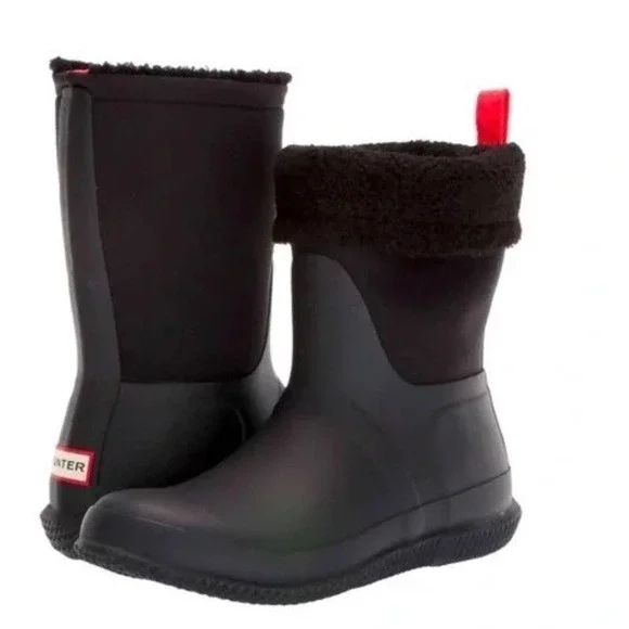 Women's Hunter Sherpa‎ Lined Original Roll Top Boot Waterproof Insulated Size 5