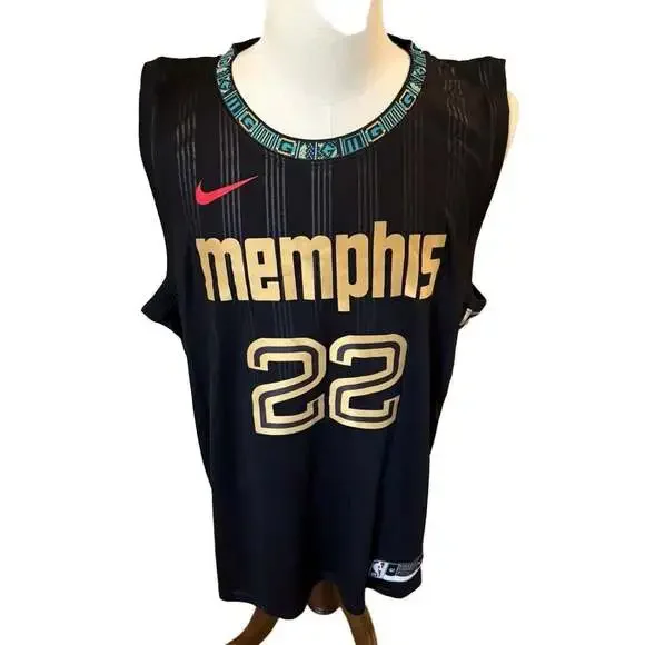 Nike NBA Memphis Grizzlies Desmond Bane #22 City Edition Swingman Jersey Size 52