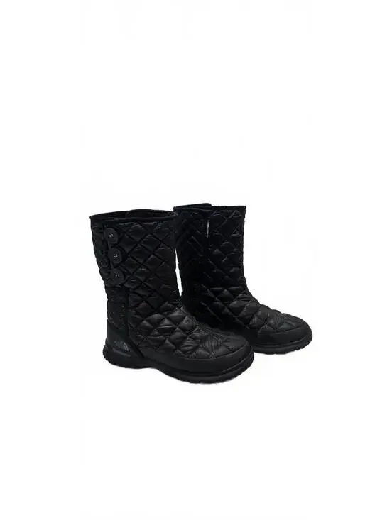 The North Face Women's Quilted ThermoBall Mid-Calf Boots Black
