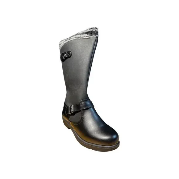 Sporto Women’s Iceland Black/ Grey Boot Size 6M NWB