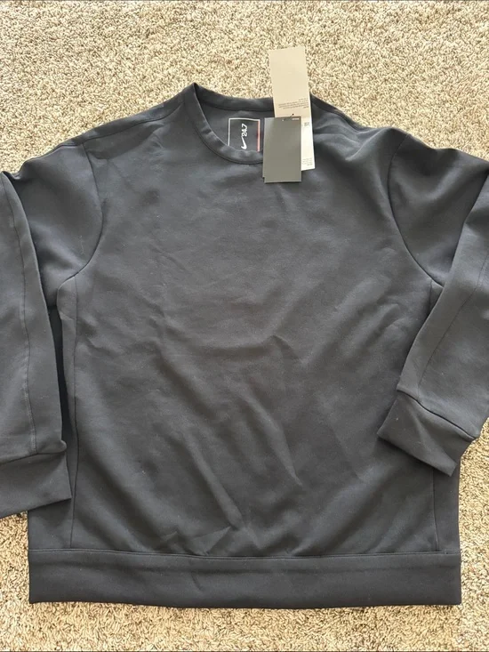 Nike Men's Black Crewneck Sweatshirt NWT