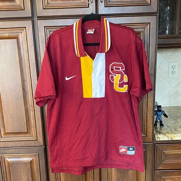 NIKE USC University of Southern California Polo Shirt