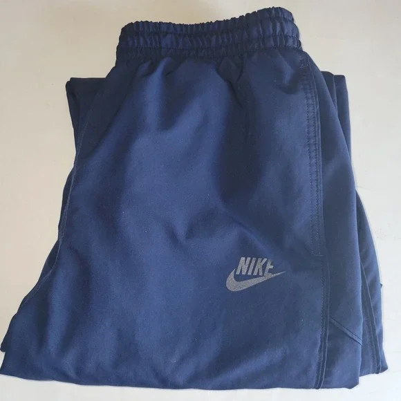 Vintage‎ Y2K Nike Sportswear Windbreaker Track Pants Size Large 274010-451 Blue