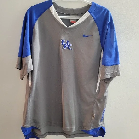VTG Nike Team University Of‎ Kentucky Wildcats Jersey Shirt Men's Size Large